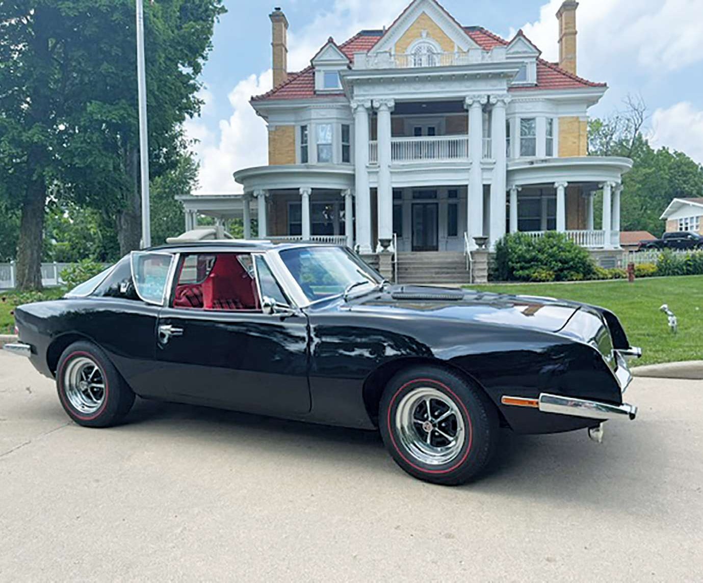 Rob Burchill's 1974 Avanti II at the Logan County Historical Museum