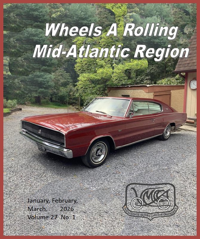 Graphic from the VMCCA April 2026 Touring Chronicle