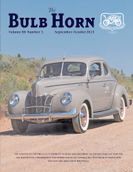 Bulb Horn Cover September/October 2025